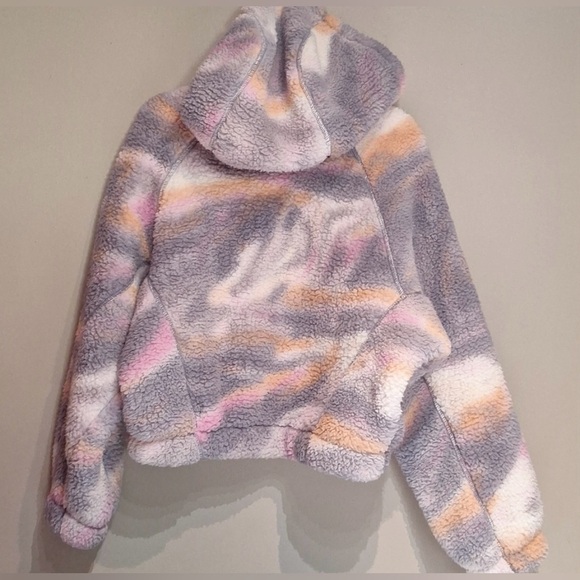 Sherpa Zip Up Hoodie - Picture 7 of 8